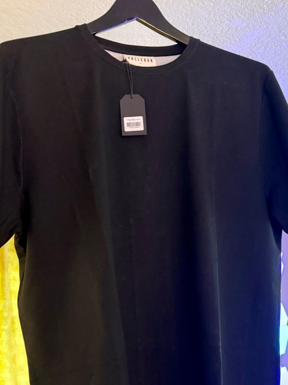 Vollebak Wooden T-Shirt XXL Black Wood Ink Techwear Lyocell SeaCell Rare NWT